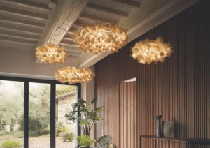 Clizia Mama Non Mama Gold Hanglamp