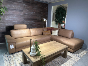 Hoekbank incl. relax + hoofdsteun