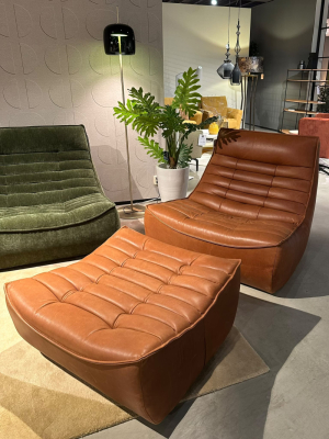 Fauteuil + hocker