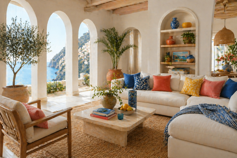 Interieuradvies woonstijl Amalfi Chique